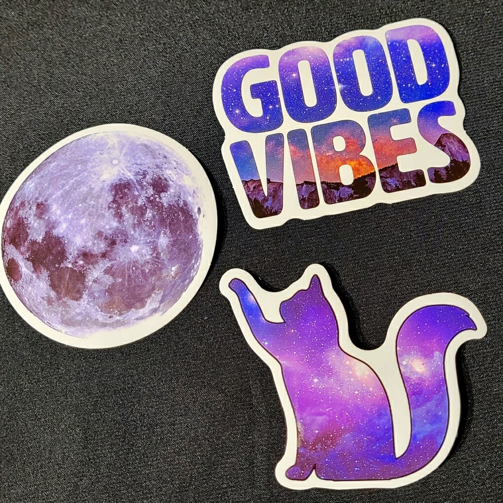 3 pcs stickers
